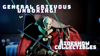General Grievous Unboxing! (sideshow collectibles)