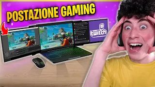 Ho trasformato un PC PORTATILE in una POSTAZIONE DA GAMING a 3 MONITOR! *funziona*