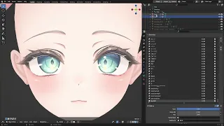 Vtuber Eyes/brow Shape Key Improvement with ARkit!