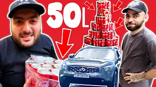 VLOG🔴CocaCola-ից ՎԵՐՑՐԻ 50Լ🔴ԿՈԼԱՆ ՈՒ ԱՆՁԱՄԲ ԱՌԱՔԵՑԻ🎁ՀԱՅԿԻՆ🎁