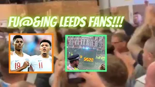 Leeds united Fans Chanting against sancho and Rashford. Before Their Match against Man united