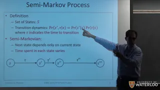 CS885 Lecture 15c: Semi-Markov Decision Processes