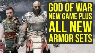 God of War New Game Plus ALL NEW ARMOR SETS (God of War 4 New Game Plus)