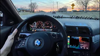 E46 Eonon CarPlay Radio Install & Review!! (Android 13 Headunit)