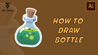 How to Draw a Elixir bottle in Adobe Illustrator