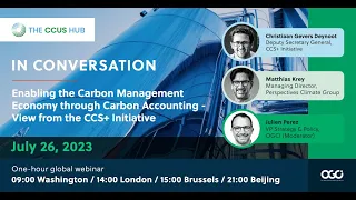 In Conversation: Enabling the Carbon Management Economy through Carbon Accounting