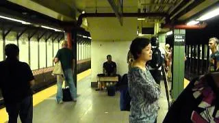 Музыканты в метро (Нью-Йорк, Манхеттен)
