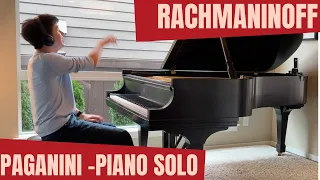 Insane Piano Solo - Rachmaninoff Rhapsody on a Theme by Paganini (Variations) - Charlie Albright