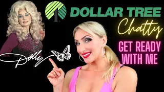 DOLLAR TREE "Chatty" GET READY WITH ME // The Amazing Life and Career of DOLLY PARTON