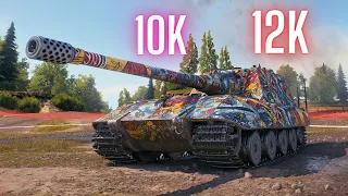 World of Tanks Jagdpanzer E 100 - 10K Damage & Jagdpanzer E 100 - 12K Damage etc