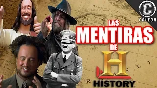 LAS MENTIRAS Y FRAUDES DE HISTORY CHANNEL