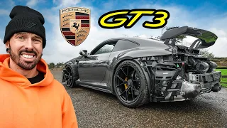 REBUILDING A 911 PORSCHE GT3 THEN INSTANTLY BREAKING IT