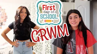 1ST DAY OF SCHOOL GRWM 2021! EMMA AND ELLIE