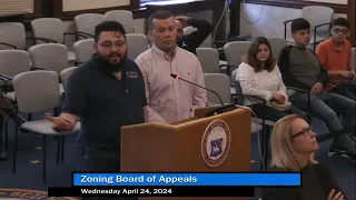 Zoning Board of Appeals Meeting (4/24/23)