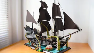 LEGO The Black Pearl vs the Kraken Diorama MOC