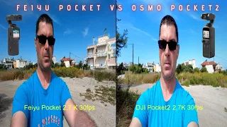 Feiyu pocket vs Dji pocket 2 | A worthy opponent !!!