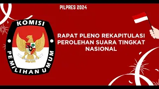 PILPRES 2024 | Rekapitulasi Perolehan Suara Tingkat Nasional - Provinsi Kalimantan Barat | KPU RI