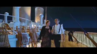 TITANIC. Jack and Rose singing "Come josephine in my flying machine" then Rose singing it alone😭