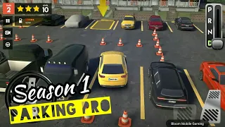 Car Parking Pro - Car Parking Game & Driving Career Season 1 Level 1-2-3-4-5-6-7-8-9-10 Android/iOS