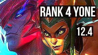 YONE vs CASSIOPEIA (MID) | Rank 4 Yone, 700+ games, 1.2M mastery, Dominating | BR Challenger | 12.4