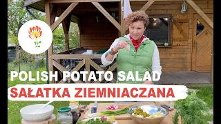 Polish cooking - POTATO SALAD - SAŁATKA ZIEMNIACZANA - How to make Polish food.