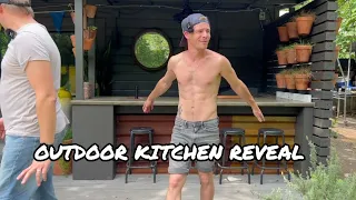 DIY Outdoor Kitchen Transformation Revealed!