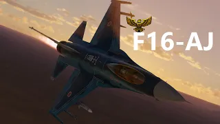 F16-AJ Samurai of the sky - War Thunder Gameplay