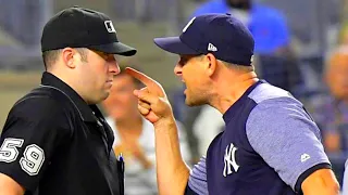 Aaron Boone getting Pissed Off