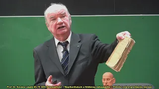 Eötvös Loránd gravitációs mérései - Prof. Dr. Kovács László előadása  (2024.03.26.)