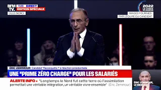 Le discours d’Éric Zemmour à Lille en intégralité