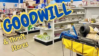 Goodwill THRIFT WITH ME || + haul || home decor || YouTube