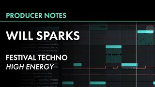 Will Sparks Festival TECHNO Style of "Blow Your Mind" | Ableton & Serum | Producer Notes 003