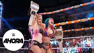 Asuka & Alexa Bliss CAMPEONAS en Parejas de WWE: WWE Ahora, Oct 31 2022