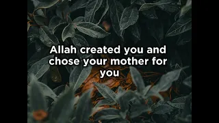 Respect your mother #muftimenk #Allah #islam