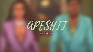 The Carters - Ape**it (Acapella) (NOT Studio Version)