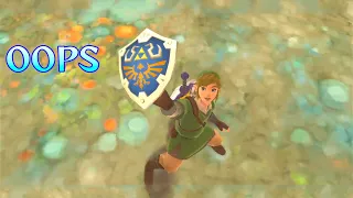 The blessing that helped me getting the Hylian Shield in Skyward Sword HD Hero Mode