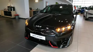 New Kia Proceed GT MY2022 | Black Pearl | Exterior&Interior | czarny