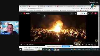 DEMONIOS APARECEN CUANDO SLOMO YEHUDA ENCIENDE FUEGO EN ISRAEL