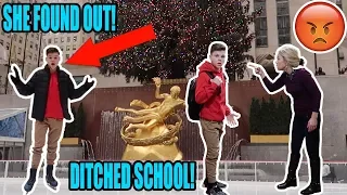 SKIPPING SCHOOL TO GO TO NEW YORK CITY! *CAUGHT*