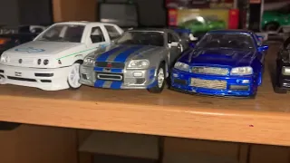 1:32 scale Fast and Furious cars