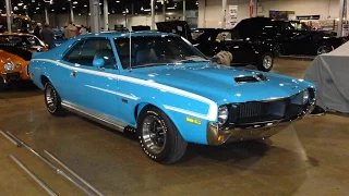 1970 AMC AMX Javelin 390 Mark Donohue in Factory Big Bad Blue - My Car Story with Lou Costabile