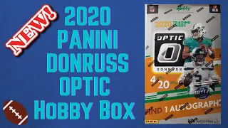 🔥NEW 2020 Panini Donruss Optic Football Hobby Box!🏈