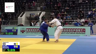 66 kg Пиров Ф Кодзов К 16 11 2019 Т1 Первенство России по дзюдо до 21 года, КРАСНОЯРСК