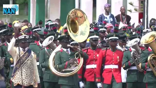 Full Democracy Day 2023 Parade at the Presidential Villa, Abuja