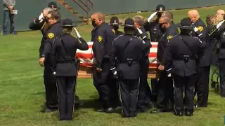 WATCH: Memorial service for correctional officer Gabe Forrest