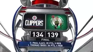 Los Angeles Clippers vs Boston Celtics - February 10, 2016