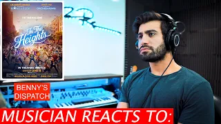 Musician Reacts To In The Heights Benny's Dispatch