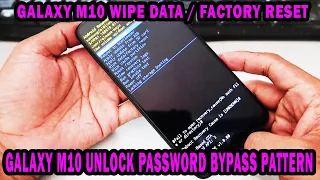 Tutorial Hard Reset Samsung Galaxy M10 Unlock Password Bypass Pattern