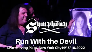 Symphony X - Run With The Devil LIVE @ Irving Plaza New York City NY 5/10/2022