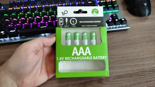 Купил аккумуляторы для мышки Smartoools AAA 1.5 v Li Ion